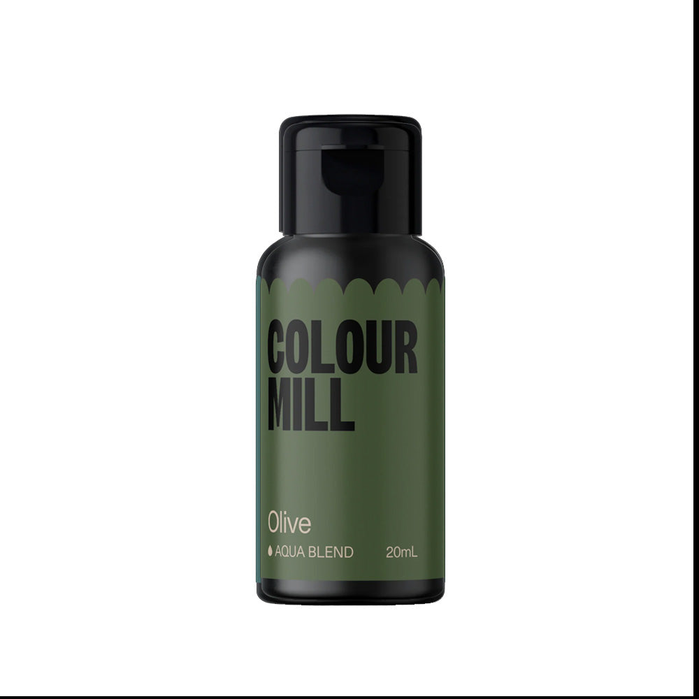 Colour Mill Aqua Blend Olive Colouring 20ml