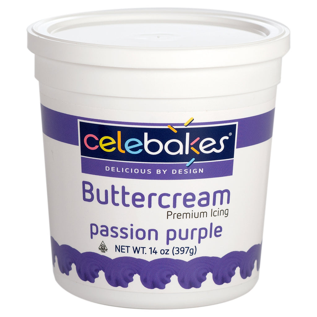 Passion Purple Buttercream Icing 14 Oz