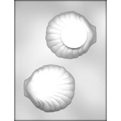 CLAM SHELL 4¼" 3D CHOCOLATE MOLD