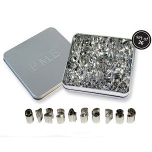 PME Alphabet & Numeral Stainless Steel Cutter Set