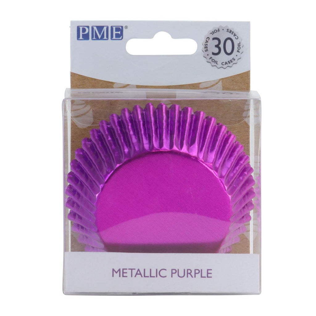 Metallic Purple Standard Baking Cups PK/30