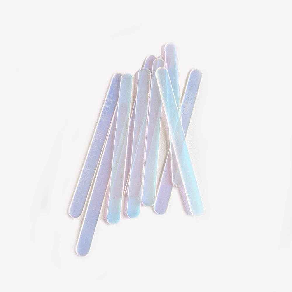 Blue Holographic Popsicles Acrylic Sticks (10 pcs)