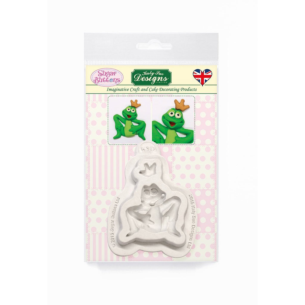 Sugar Buttons Frog Prince Silicone Mould