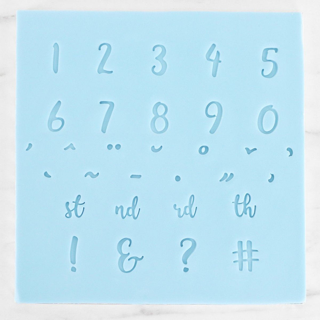 PME Fun Fonts - Numerals & Special Characters, Set of 31