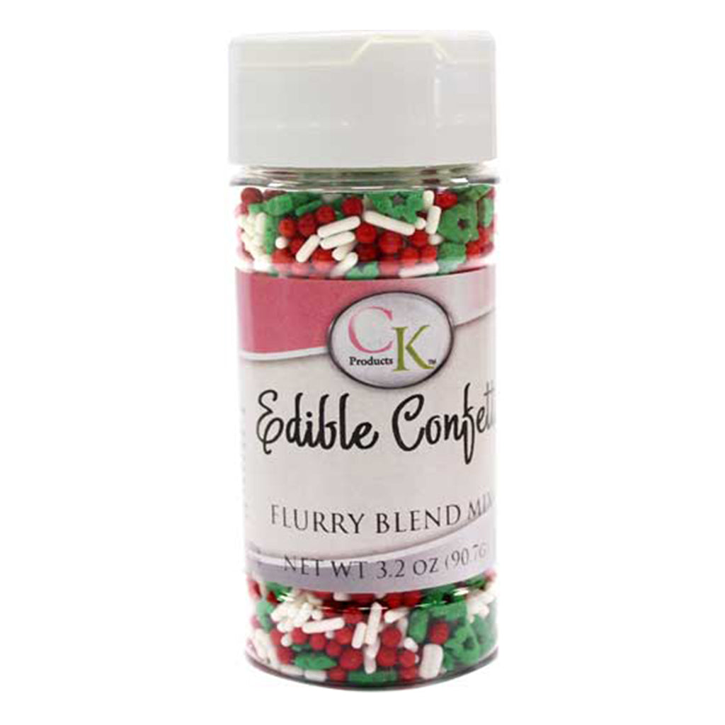 Flurry Blend Mix Edible Confetti 3.2 Oz