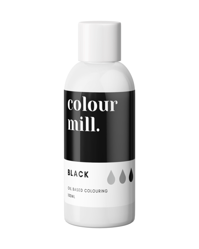 Colour Mill Black Oil Based Colouring 100ml
