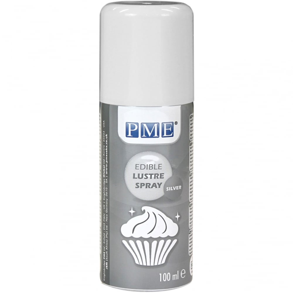 Silver Edible luster spray