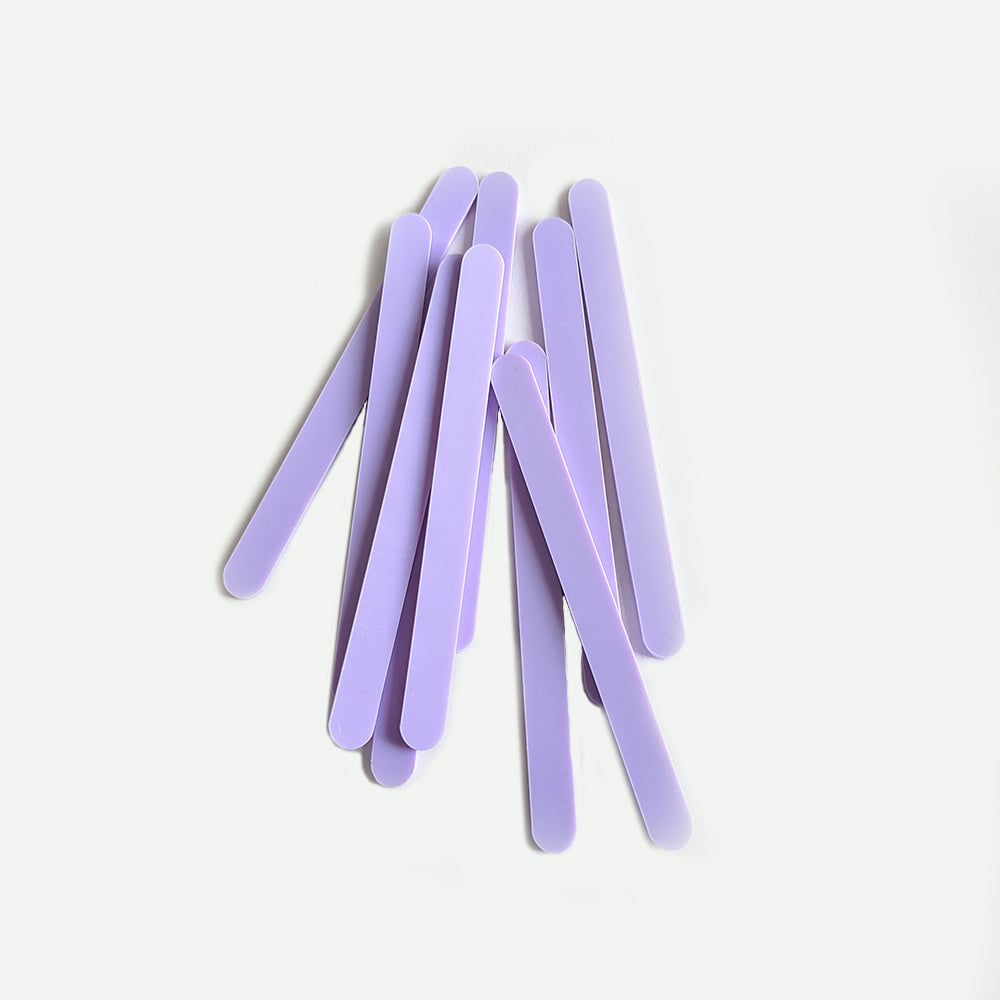 Light Purple Popsicles Acrylic Sticks (10 pcs)