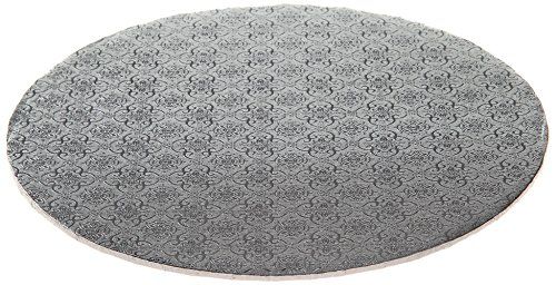 Silver Double Wall Round Wrap Arounds 19x14"