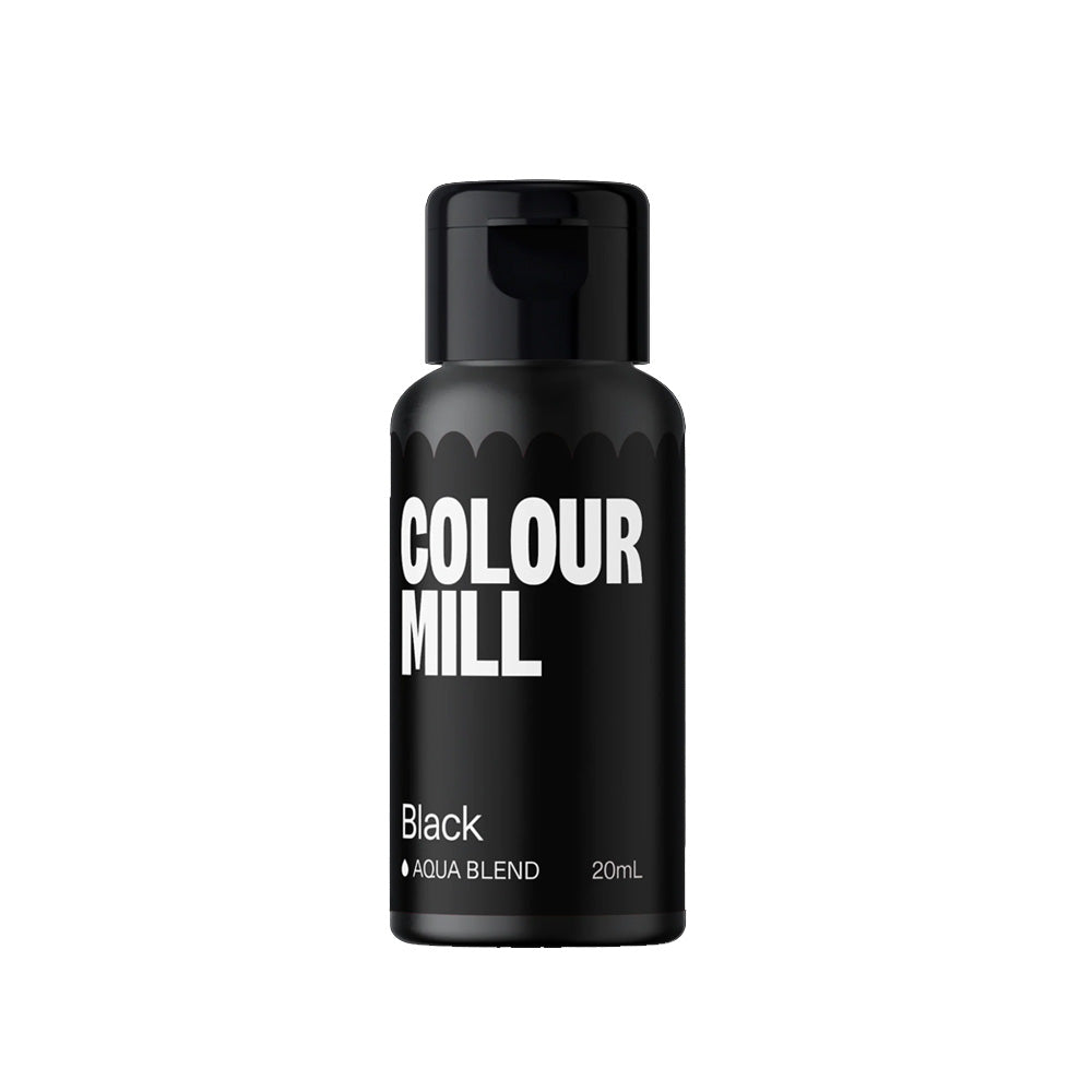 Colour Mill Aqua Blend Black Colouring 20ml