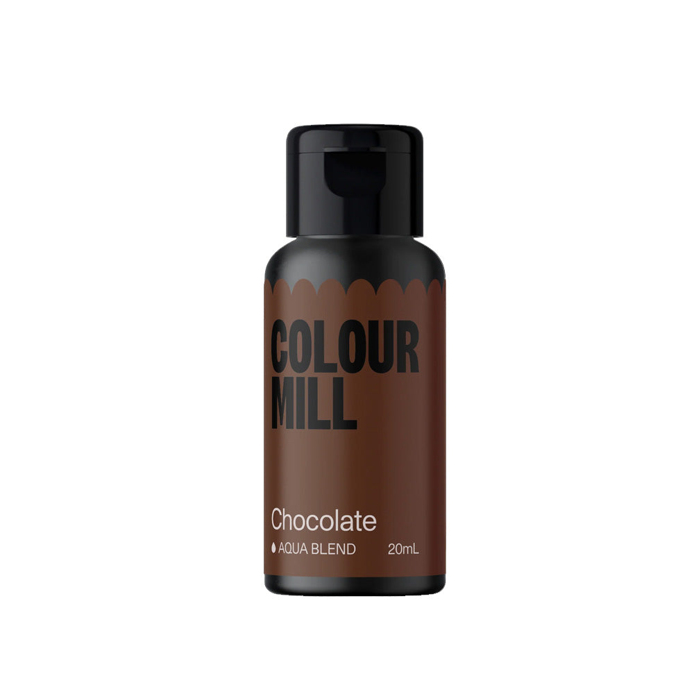 Colour Mill Aqua Blend Chocolate Colouring 20ml