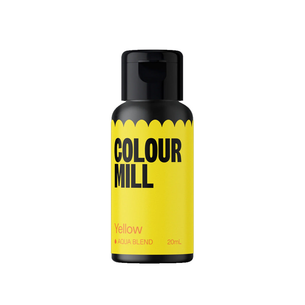 Colour Mill Aqua Blend Yellow Colouring 20ml
