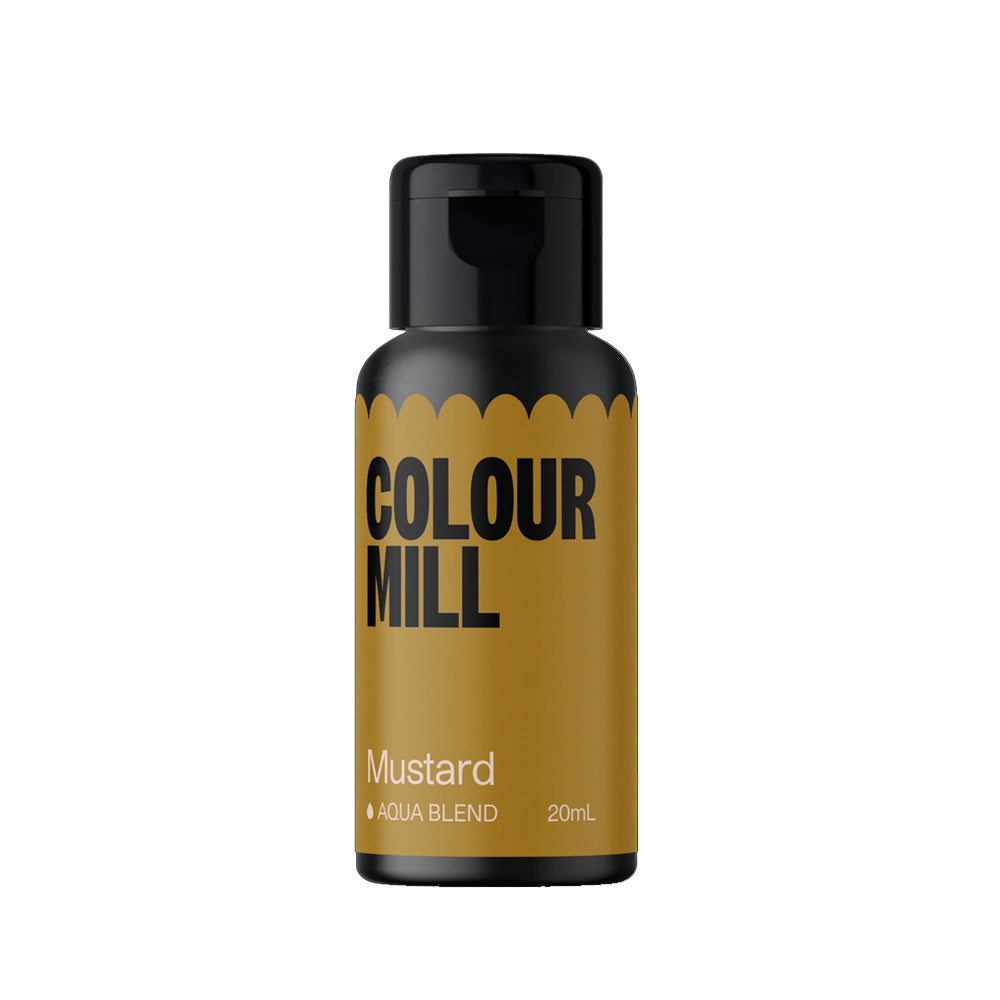Colour Mill Aqua Blend Mustard Colouring 20ml