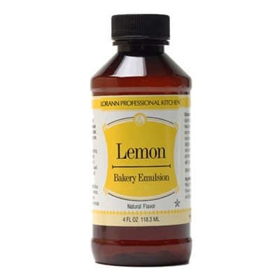 Lemon (natural) Bakery Emulsion Lorann 4 Oz