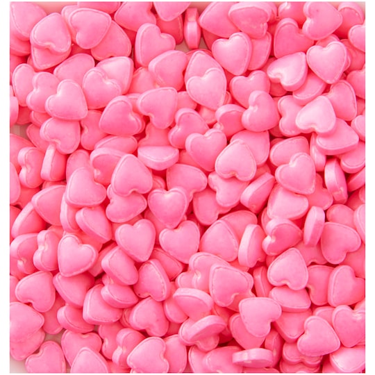 Pink Hearts Sprinkles 1.1oz.