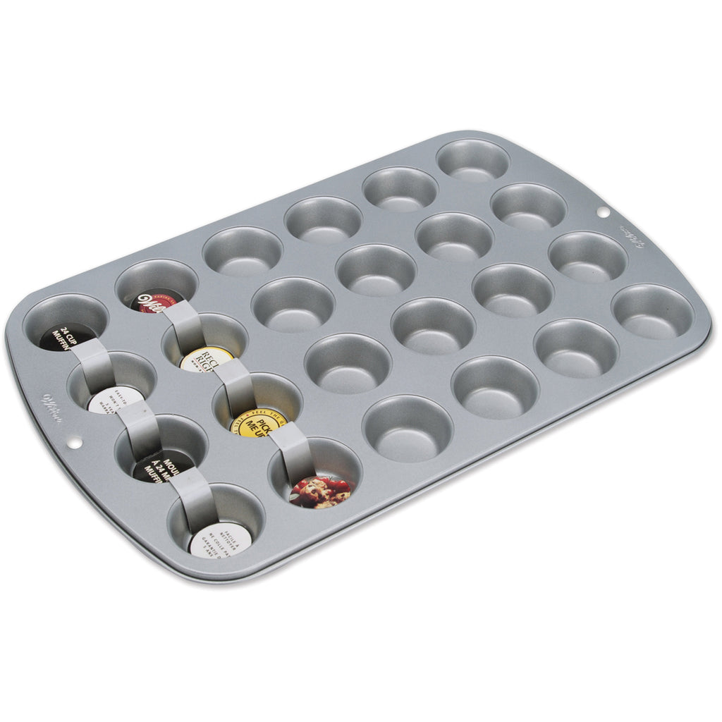 Wilton Nonstick  24-Cavity Mini Muffin Pan