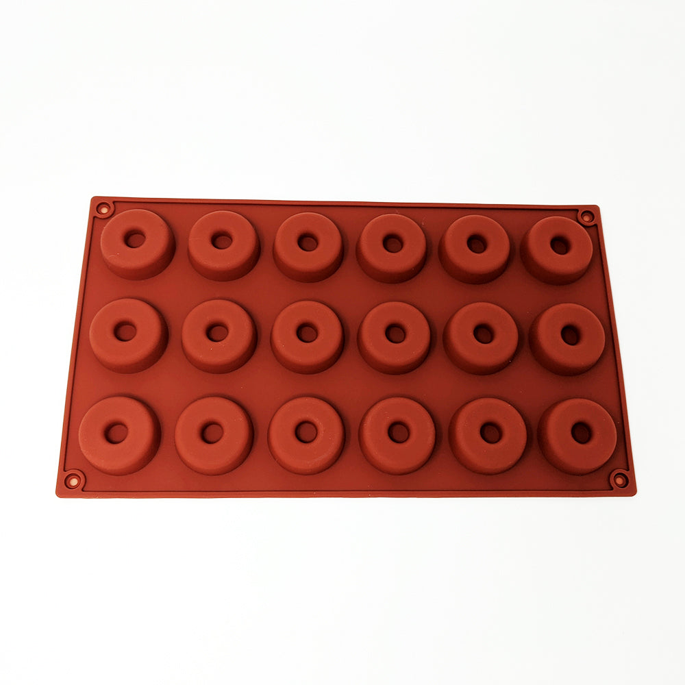 24 Cavity Doughnut Silicone mould