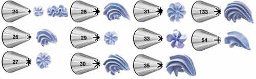 33 Closed Star Decorating Tip – FiestaCake Supplies