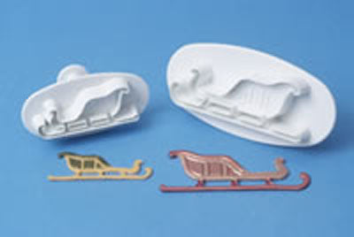 PME Sleigh Plunger/Cutter Set Of 2