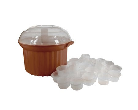 Cupcake Carousel Brown