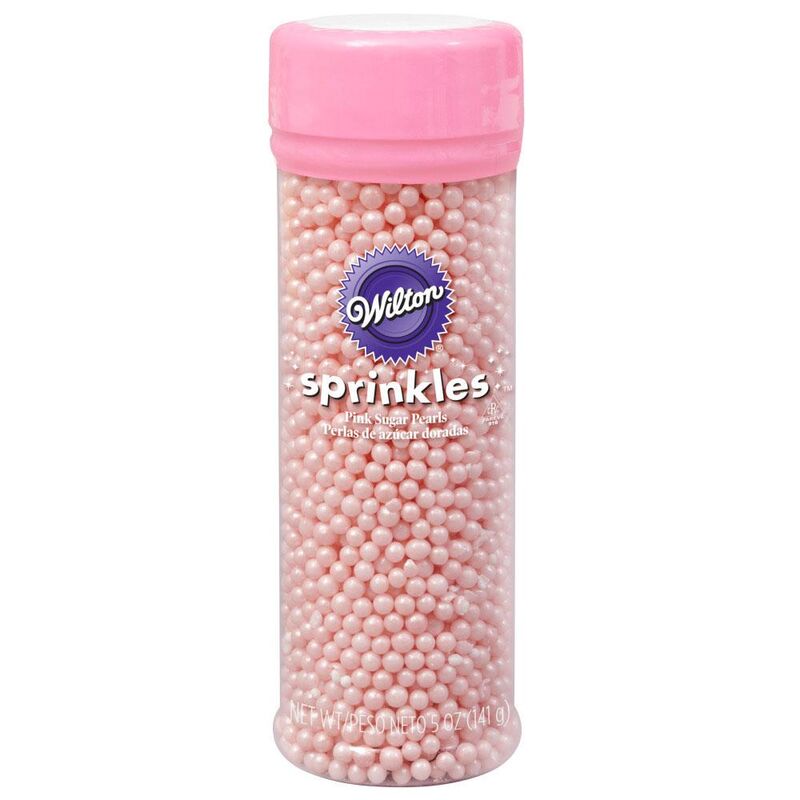 Sugar Pink Pearls Sprinkles, 5 oz.