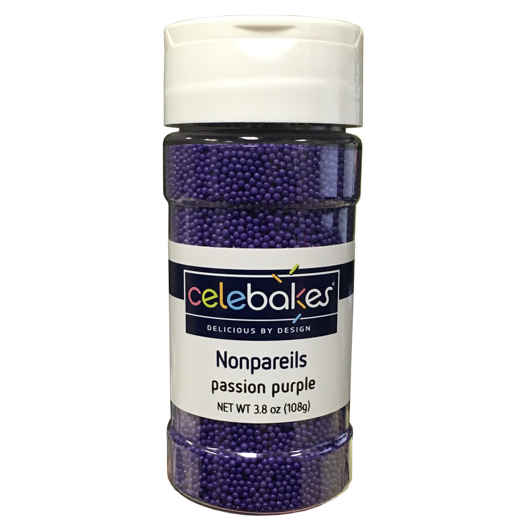 Purple Nonpareils 3.8 Oz