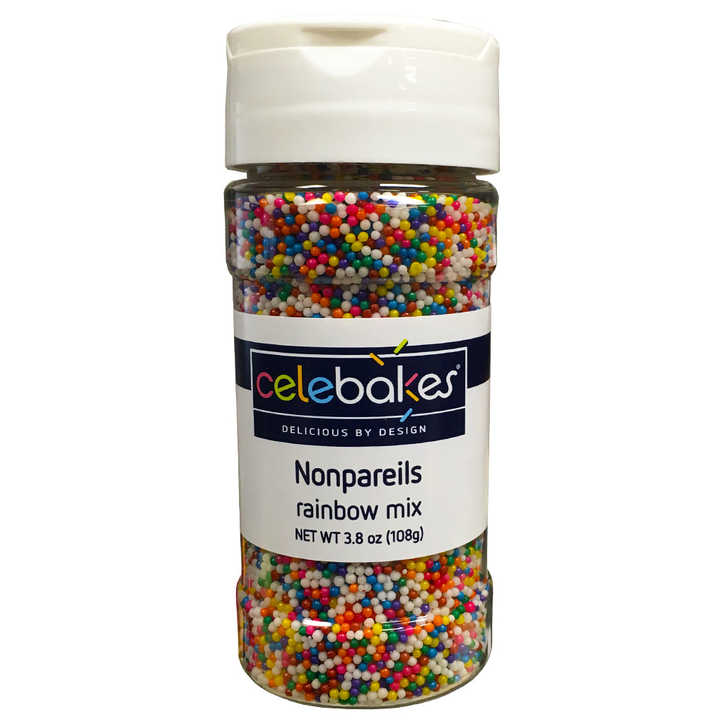 Rainbow Nonpareils 3.8 Oz