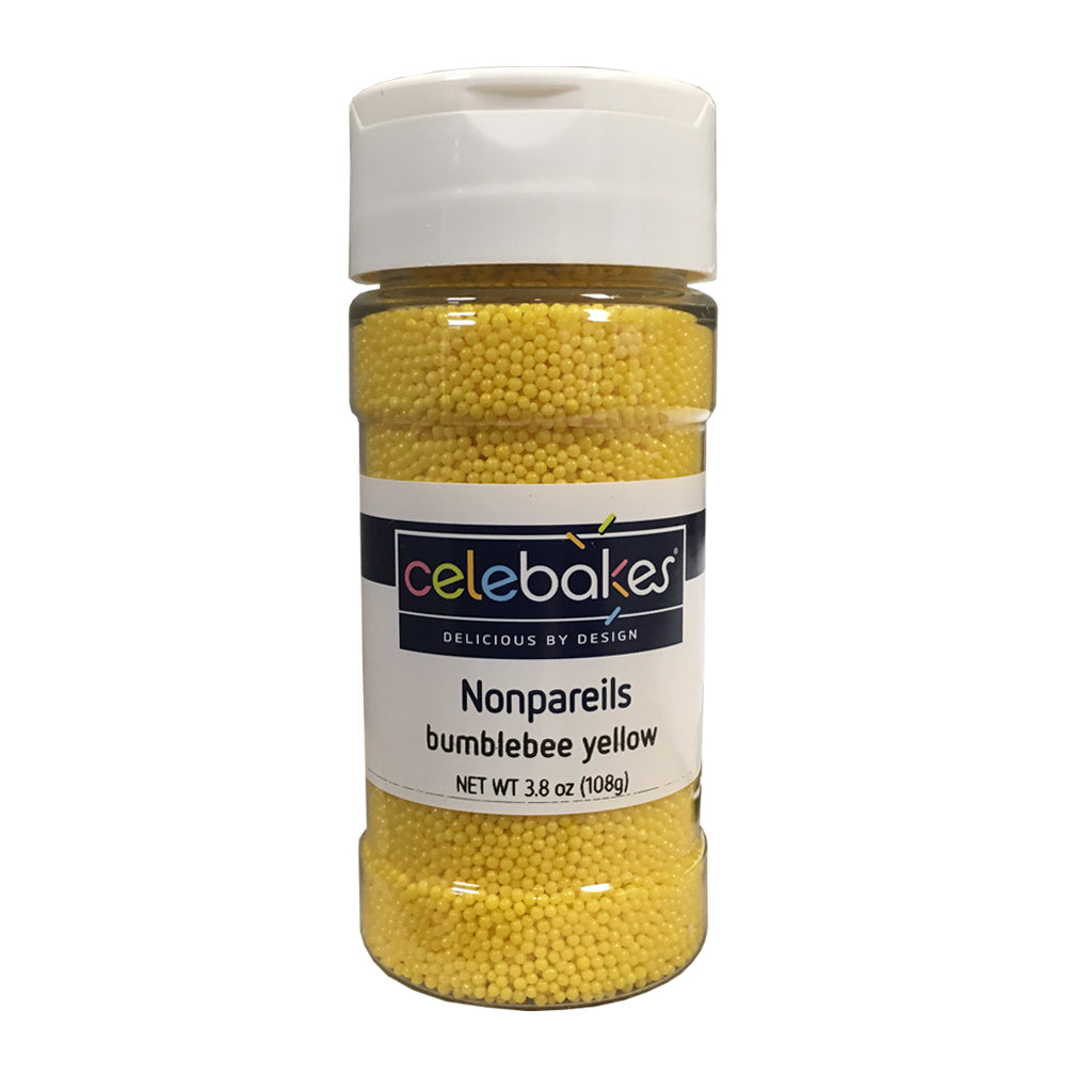 Yellow Nonpareils 3.8 Oz