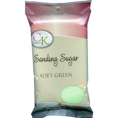 Sanding Sugar Soft Green 16 Oz