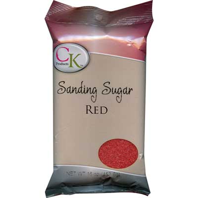Sanding Sugar Red 16 Oz