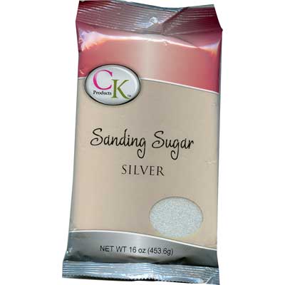 Sanding Sugar Silver 16 Oz