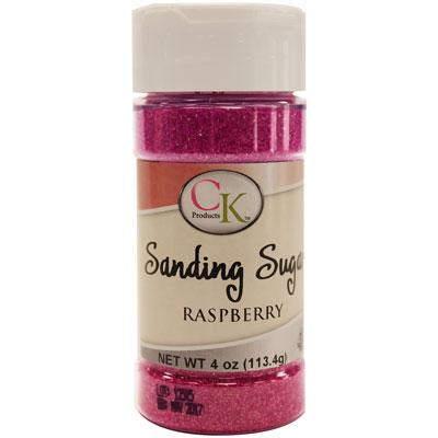 Sanding Sugar Rasberry 4 Oz