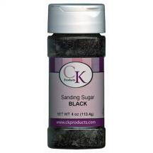 4 OZ SANDING SUGAR-BLACK