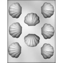 Clam Shell Chocolate Mold 1-1/4in