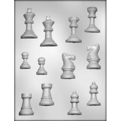 Chess Pieces Chocolate Mold No.1