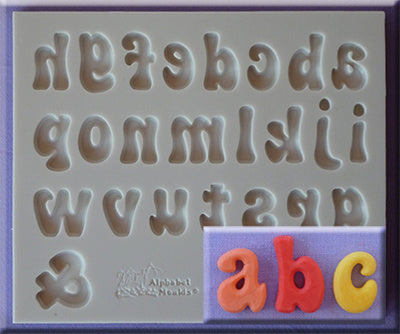 Pyramid Font Molds by Alphabet Moulds – FiestaCake Supplies