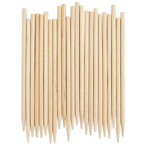 Candy Apple Wood Sticks 6.5"