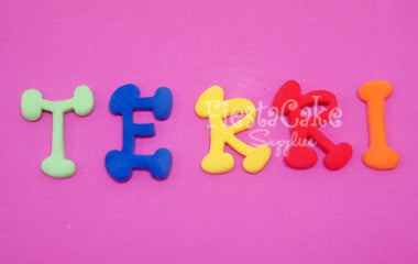 D-327 Bubble Alphabet XL