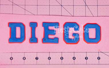 D-371 Varsity Alphabet