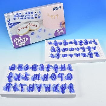 PME Fun Fonts Letters Stamping Set 52pc