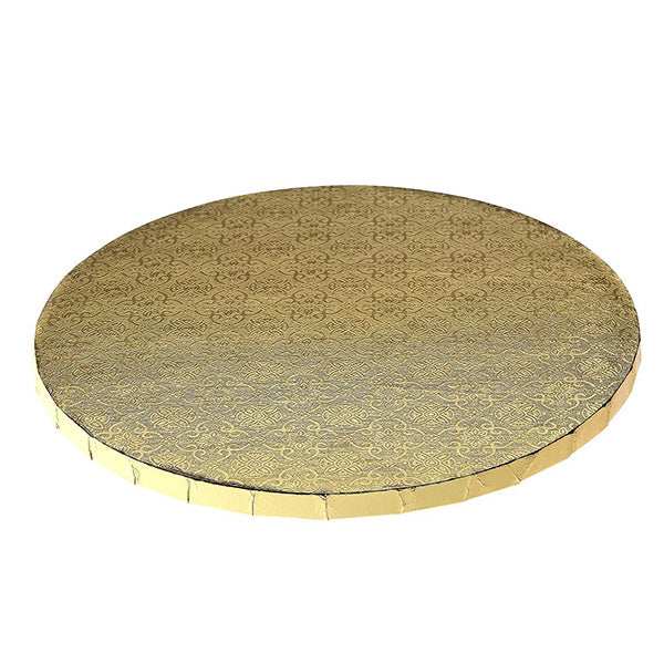 Gold Round Cake Drum 14"