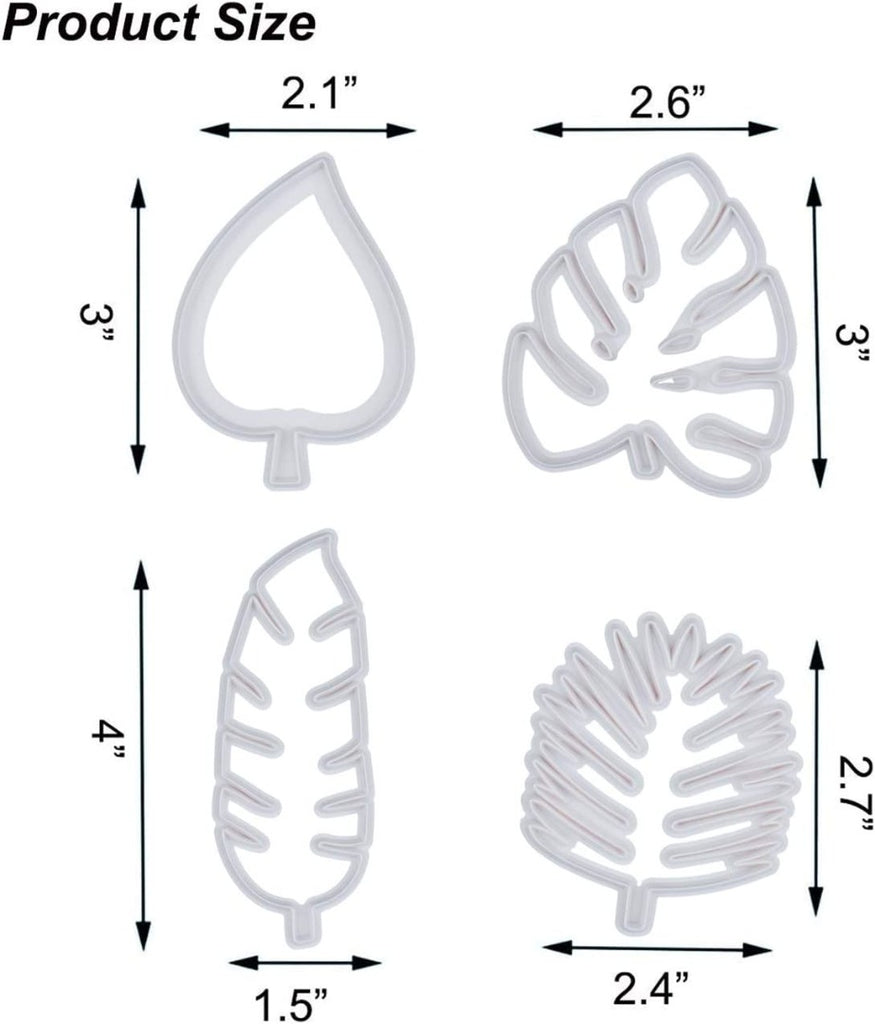 FMM Totally Tropical Leaves Cutter Set