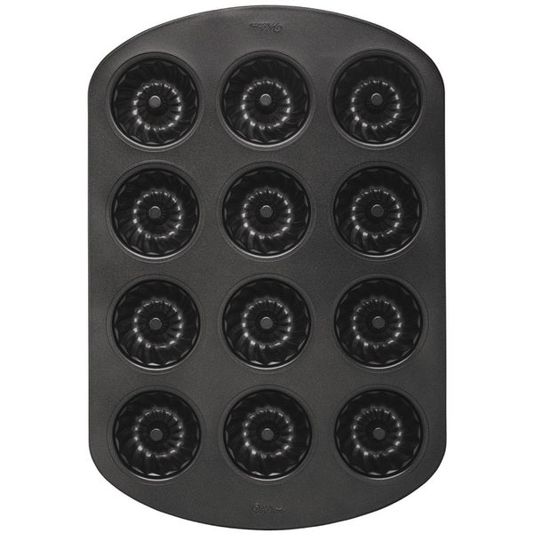 Wilton Non-Stick Mini Fluted Tube Pan, 12-Cavity