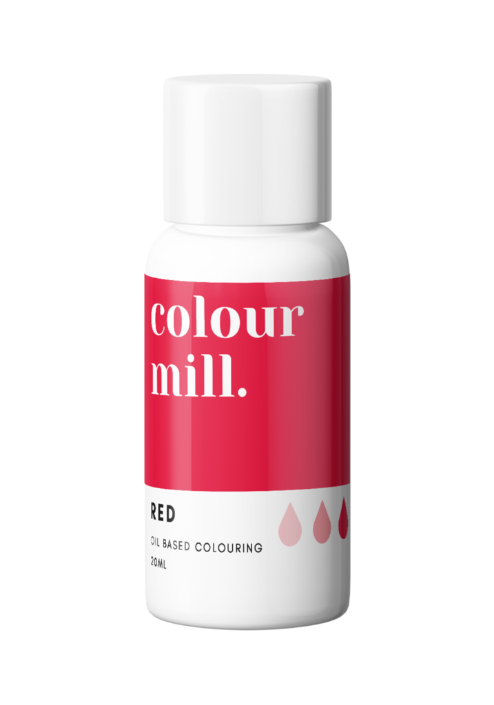Colour Mill Red Oil Based Colouring 20ml