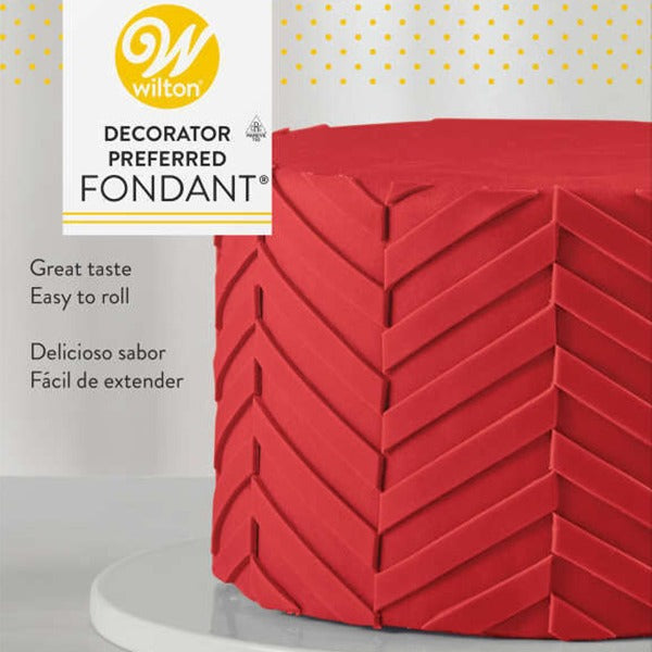 Wilton Red Fondant 4.4 Oz