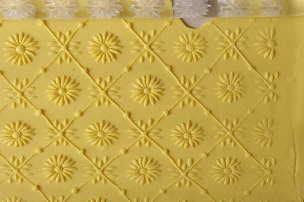 Textured Rolling Pin 16in AL-03