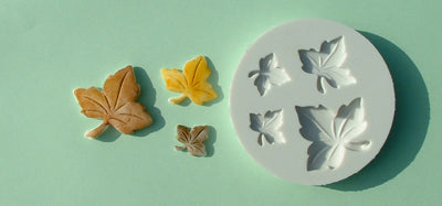 Maple Leaves Moulds by Alphabet Moulds