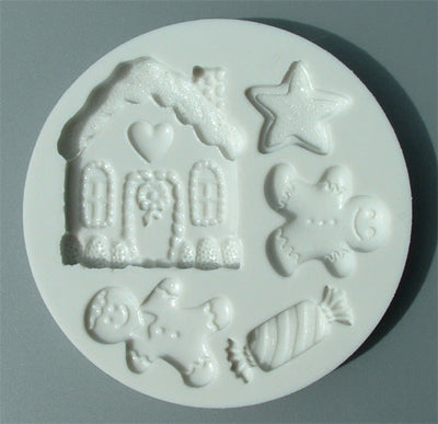 Christmas Cookies Molds by Alphabet Moulds