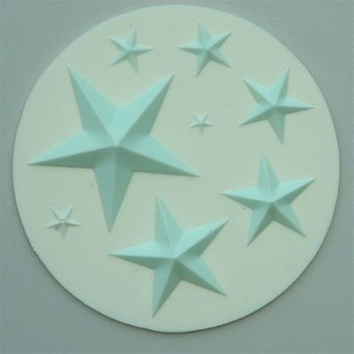 Stars Silicone Mould by Alphabet Moulds