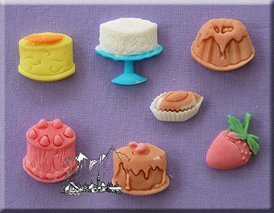 Cakes Silicone Mould by Alphabet Moulds